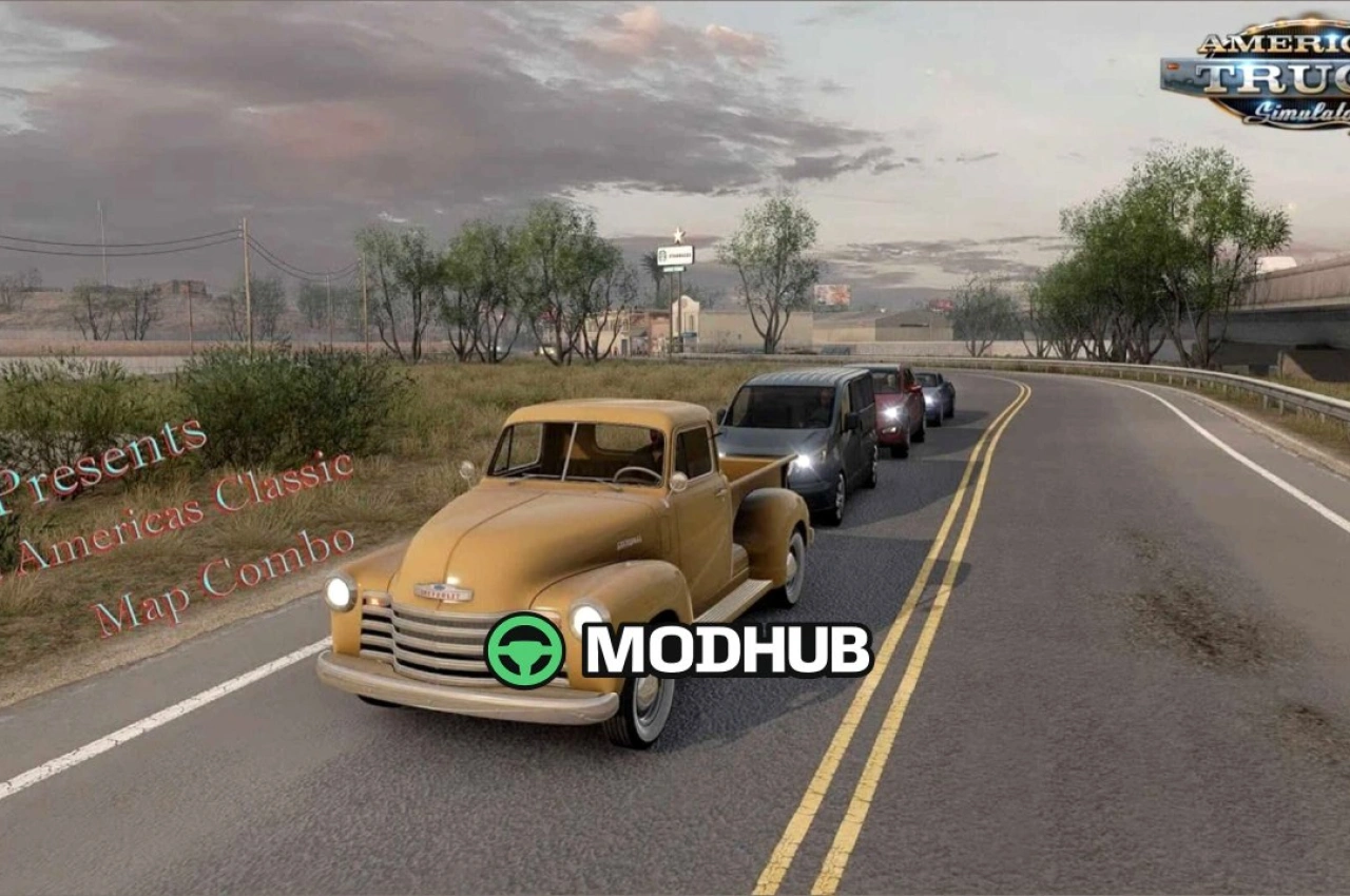 Карта GMC The Americas Extra Pack 1.58 для American Truck Simulator