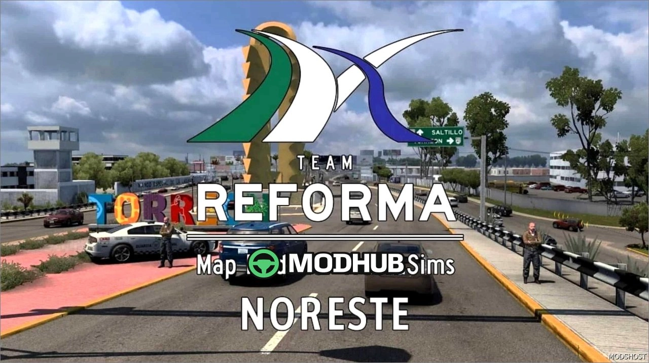 Карта Reforma Noreste V5.5 для American Truck Simulator