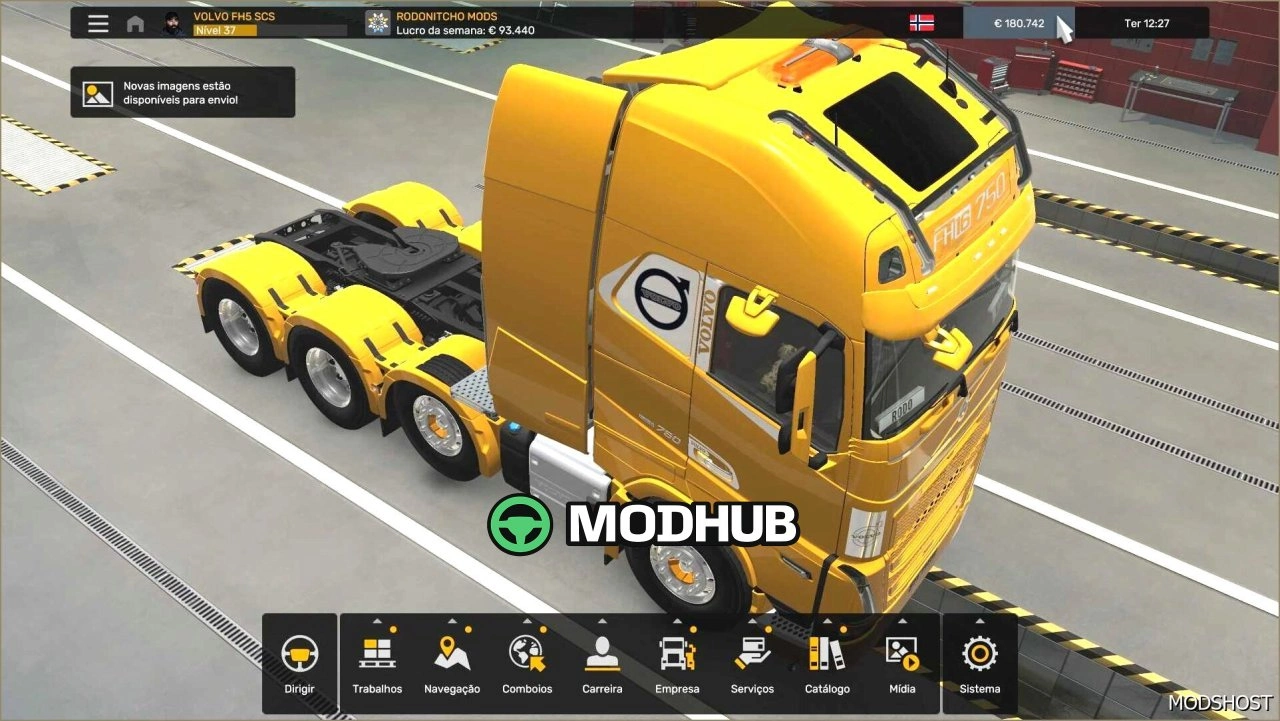 Профіль Volvo FH5 для Euro Truck Simulator 2