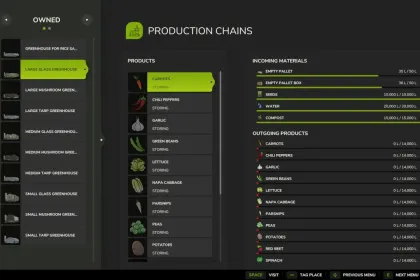 Ефективний BioGreenhousePack — Органічні Теплиці з Новими Культурами для Farming Simulator 25 — 4