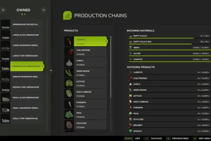 Ефективний BioGreenhousePack — Органічні Теплиці з Новими Культурами для Farming Simulator 25 — 6