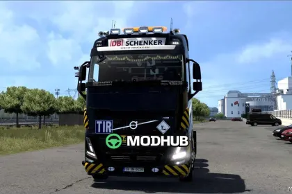 DB Schenker Lightbox Volvo FH 2022 for Euro Truck Simulator 2