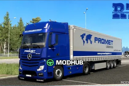 Promet Logistics A.S. Skinpack for Euro Truck Simulator 2
