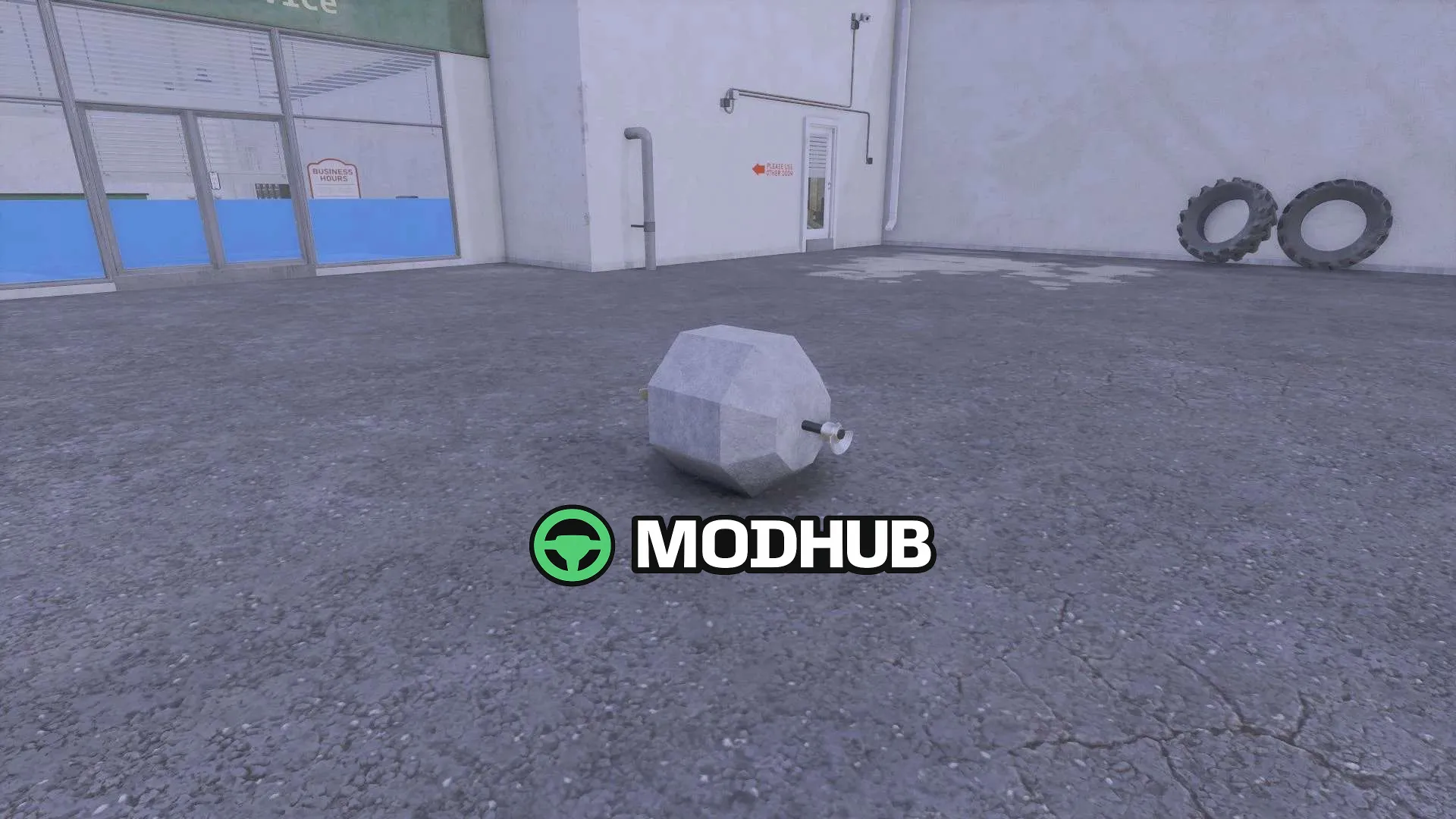 Мод на Вантаж Homemade weight v1.0.0.0 для Фермер Симулятор 25