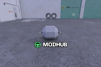 Мод на Вантаж Homemade weight v1.0.0.0 для Фермер Симулятор 25