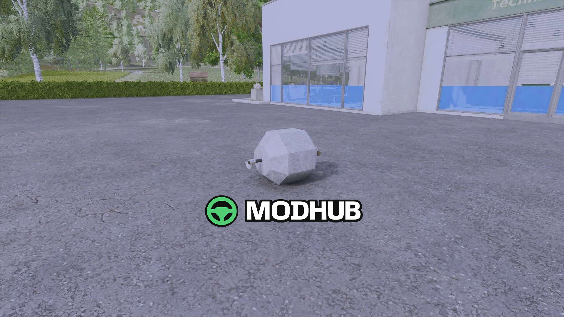 Мод на Вантаж Homemade weight v1.0.0.0 для Фермер Симулятор 25