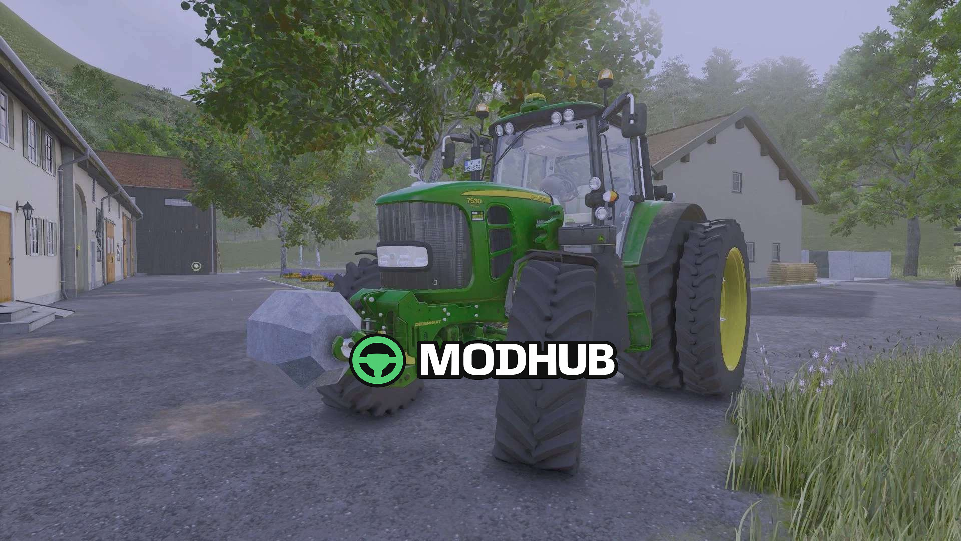 Мод на Вантаж Homemade weight v1.0.0.0 для Фермер Симулятор 25