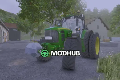 Мод на Вантаж Homemade weight v1.0.0.0 для Фермер Симулятор 25