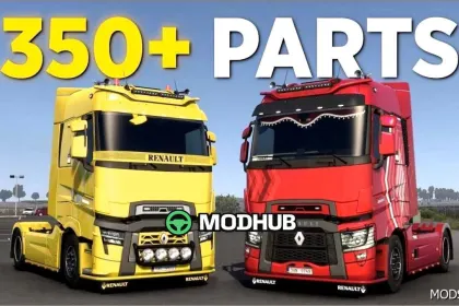 Renault T EVO Tuning Pack for Euro Truck Simulator 2
