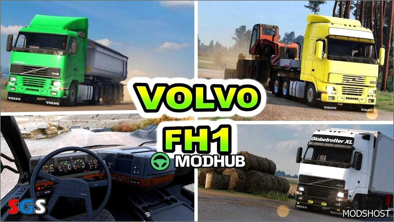 Вантажівка Volvo FH1 для Euro Truck Simulator 2