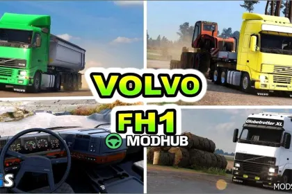 Truck Volvo FH1 by Krille for Euro Truck Simulator 2