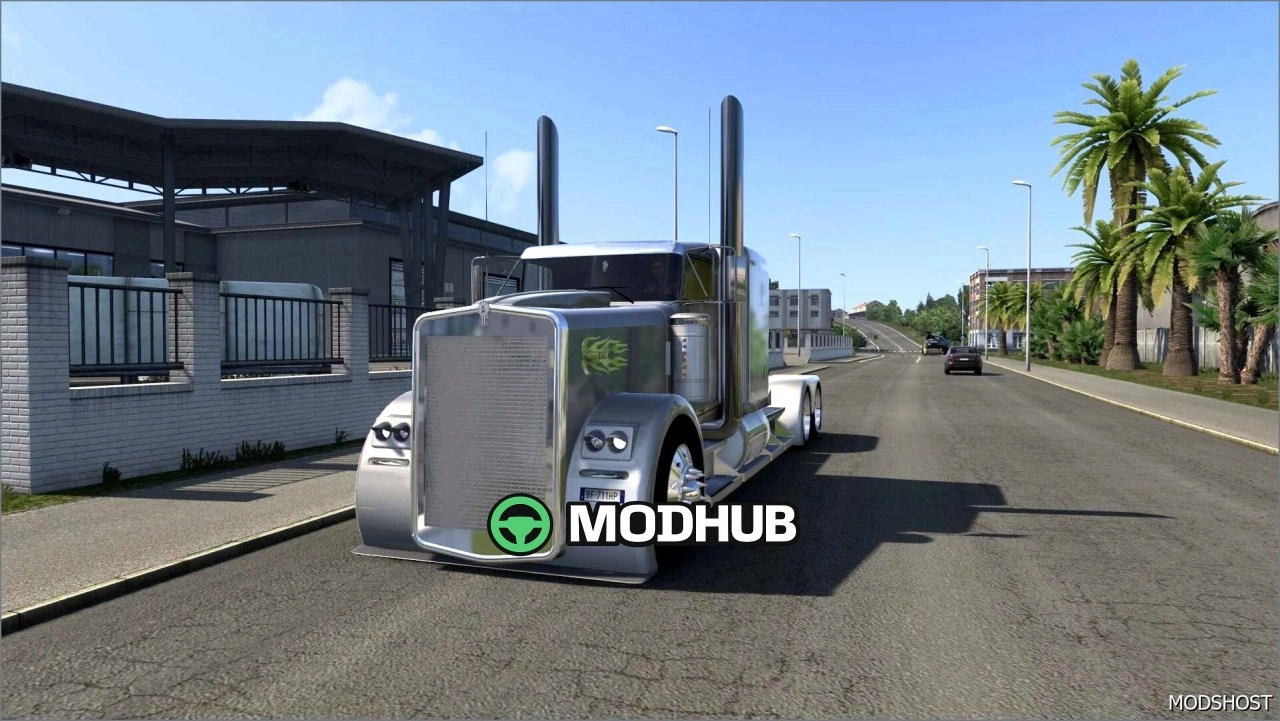 Кабіна Kenworth Phantom для Euro Truck Simulator 2