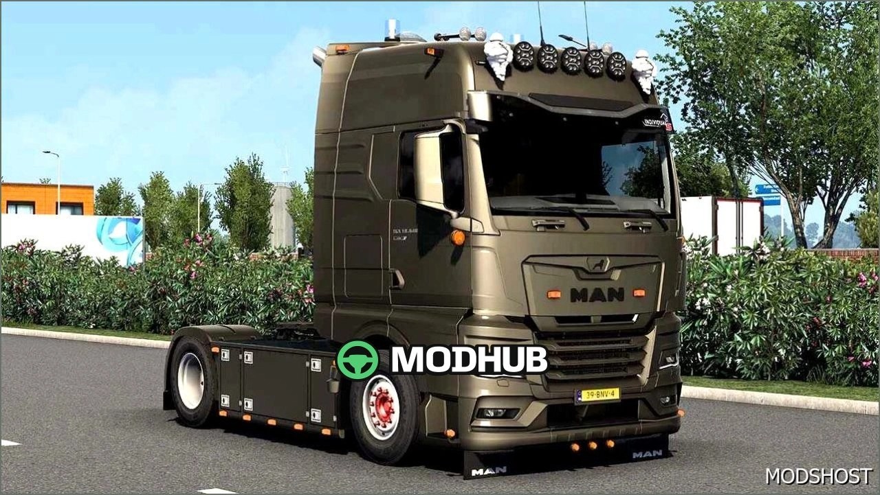 Тюнінг частини для MAN 2020 GX CAB для Euro Truck Simulator 2