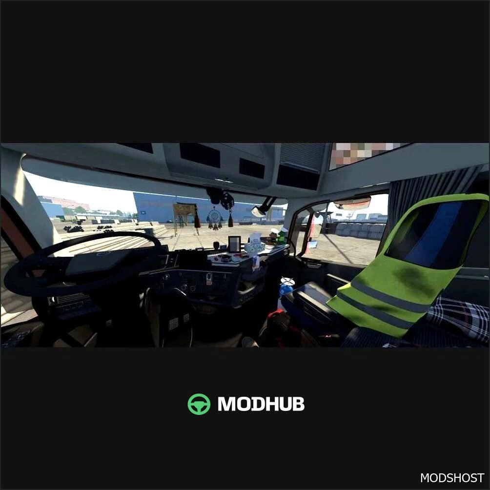 Аксесуари кабіни Dzordz Customs V1.5 для Euro Truck Simulator 2