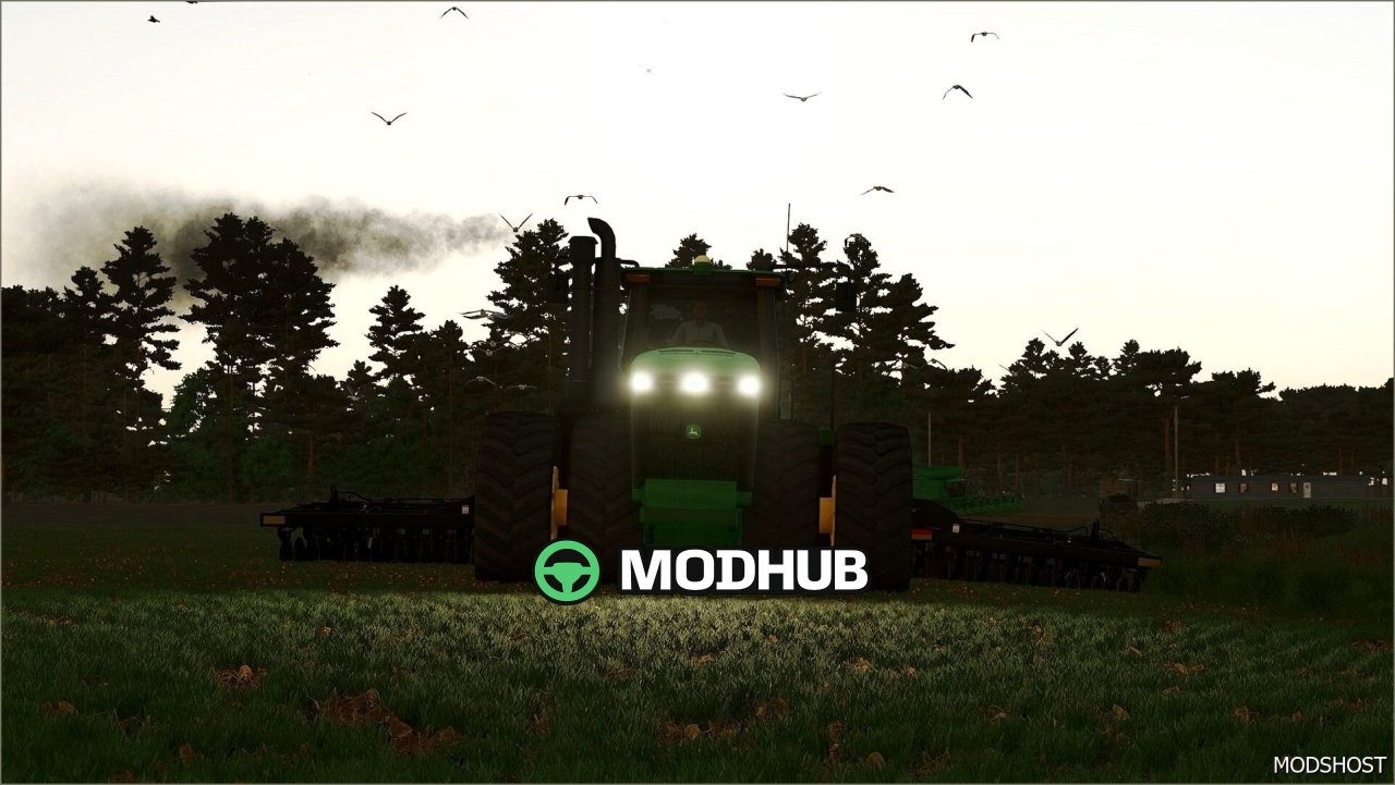 Трактор John Deere 9×20/9×30 Series для Farming Simulator 25