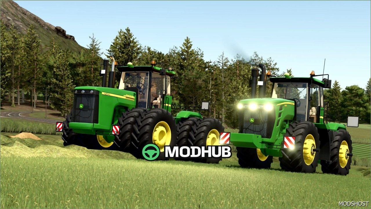Трактор John Deere 9×20/9×30 Series для Farming Simulator 25