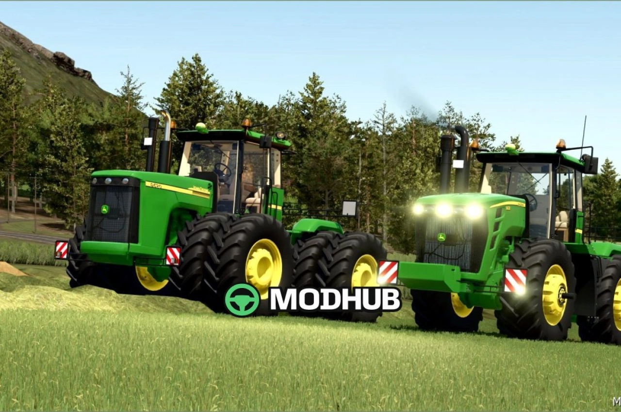 Трактор John Deere 9×20/9×30 Series для Farming Simulator 25