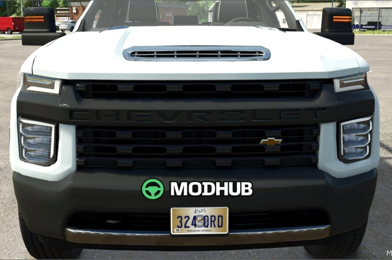 Автомобіль Chevrolet Silverado 3500 для Farming Simulator 25