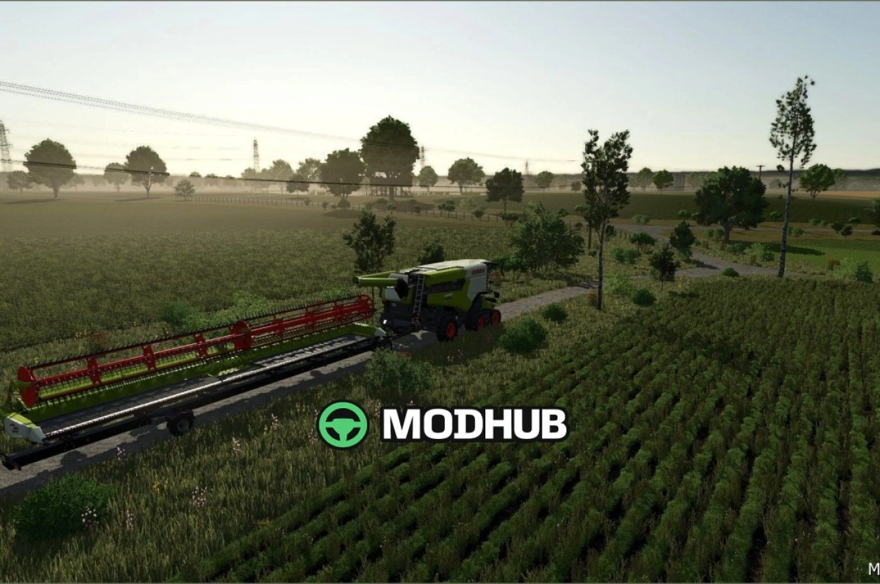 Карта Crystal Lakes для Farming Simulator 25