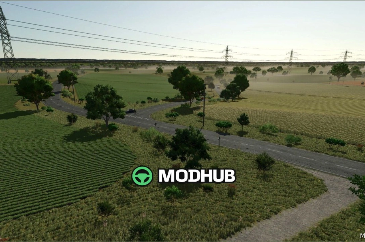 Карта Crystal Lakes для Farming Simulator 25