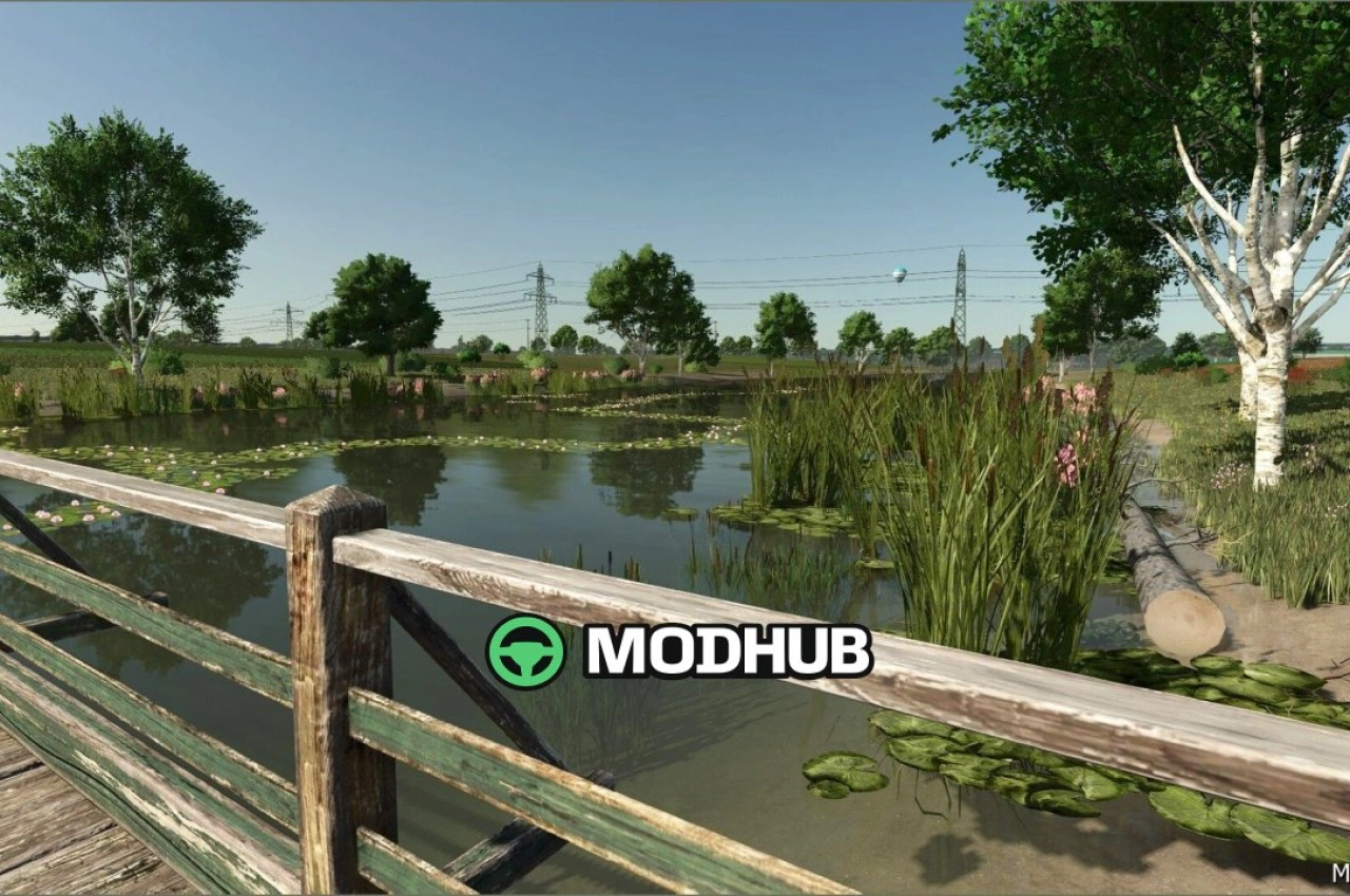 Карта Crystal Lakes для Farming Simulator 25