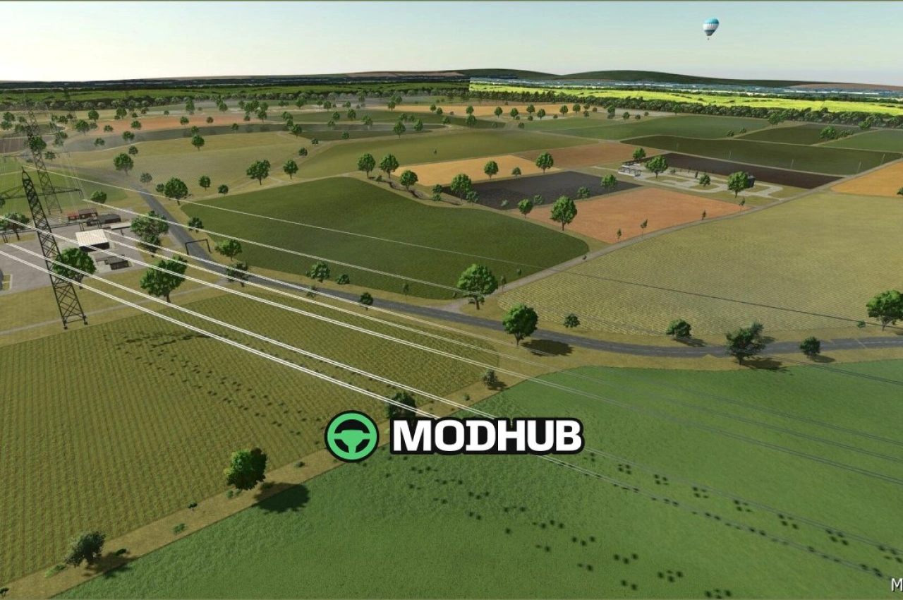 Карта Crystal Lakes для Farming Simulator 25