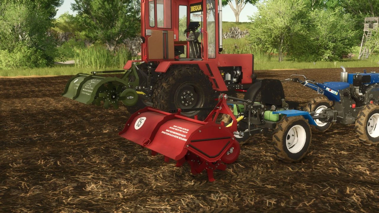 Плуг Unia Grudziadz U-500 Solger для Farming Simulator 25