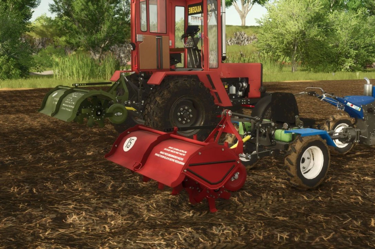Плуг Unia Grudziadz U-500 Solger для Farming Simulator 25