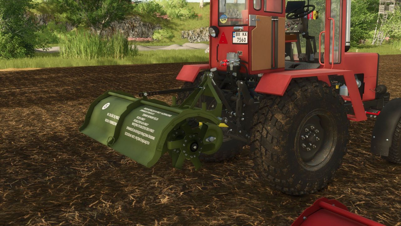 Плуг Unia Grudziadz U-500 Solger для Farming Simulator 25