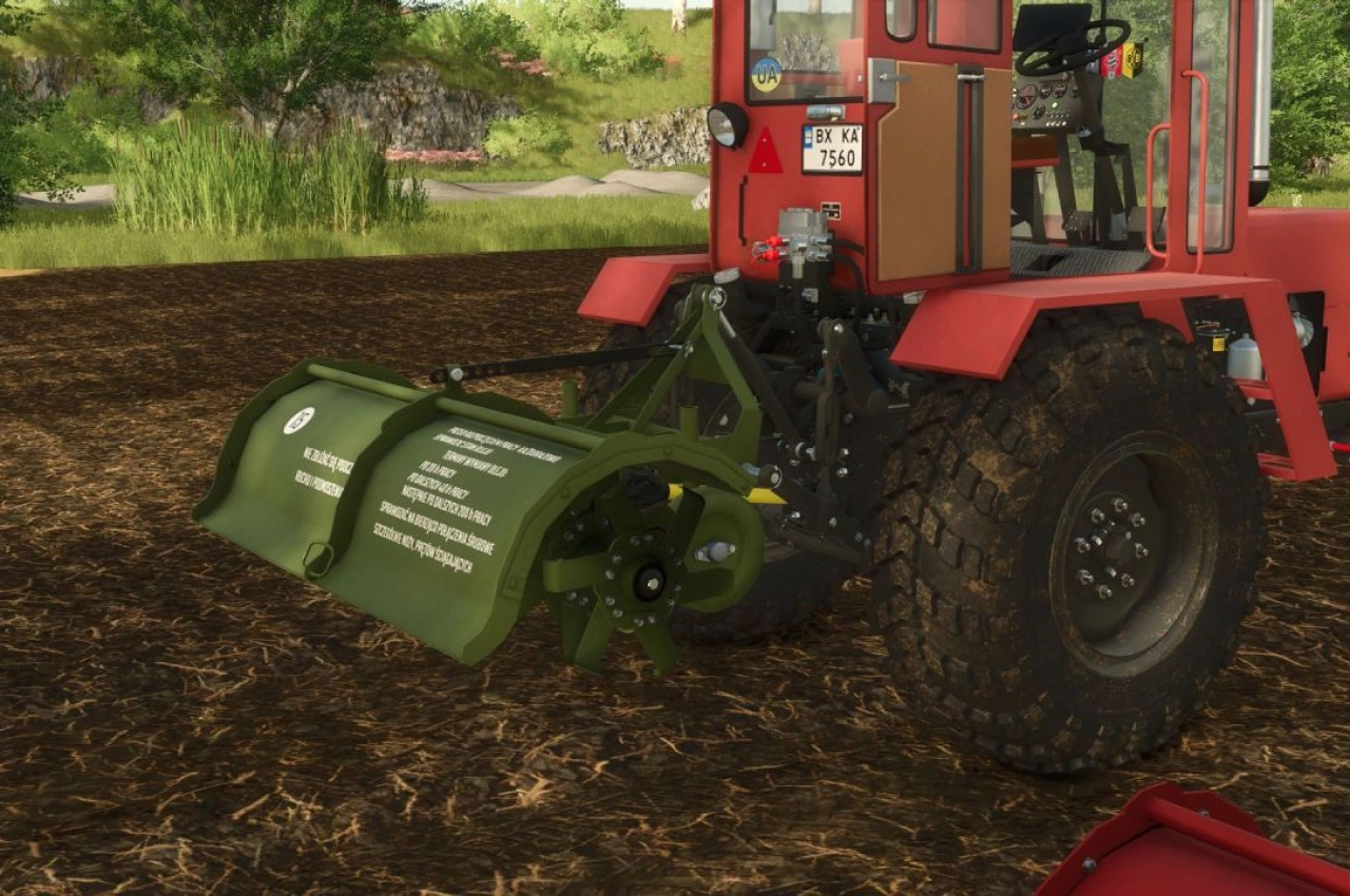 Плуг Unia Grudziadz U-500 Solger для Farming Simulator 25