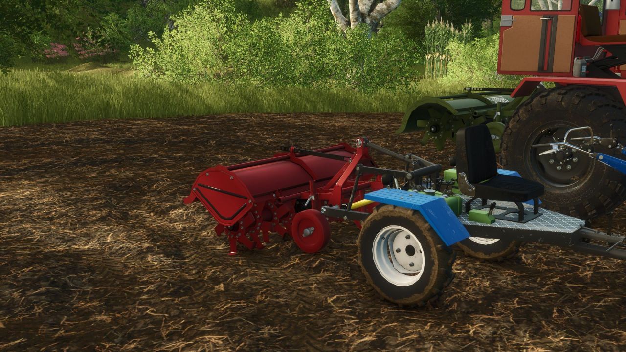 Плуг Unia Grudziadz U-500 Solger для Farming Simulator 25