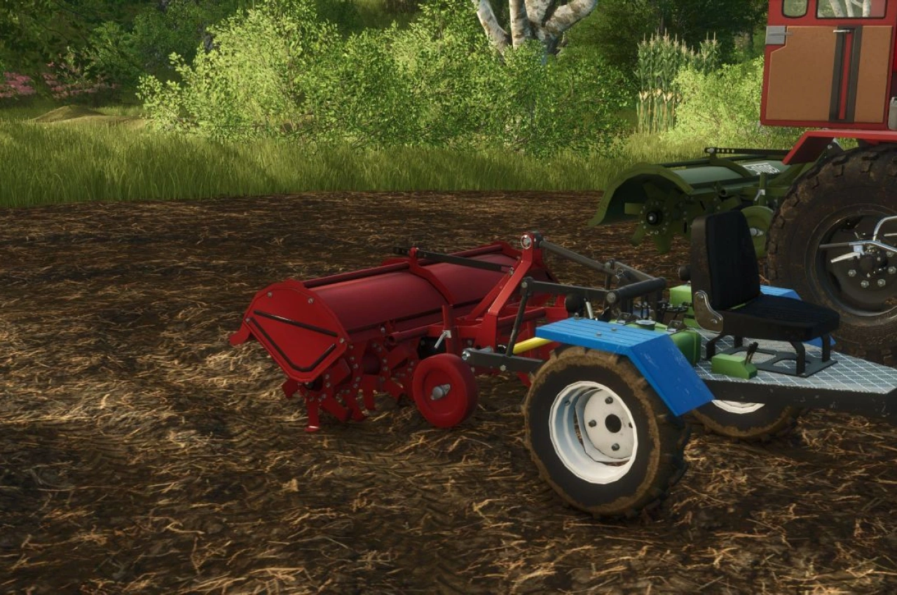 Плуг Unia Grudziadz U-500 Solger для Farming Simulator 25
