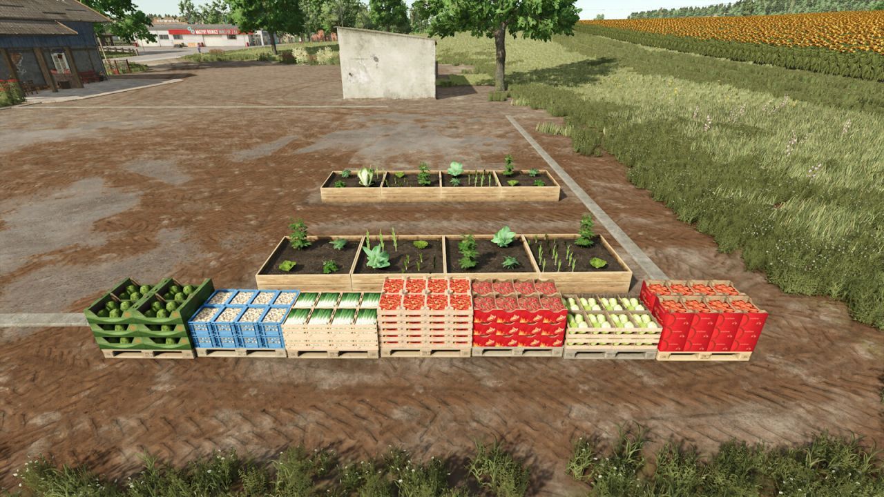 Effektives Gewächshaus BR Small Garden mit Erhöhter Produktivität für Farming Simulator 25