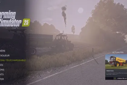 Menühintergründe für Farming Simulator 25