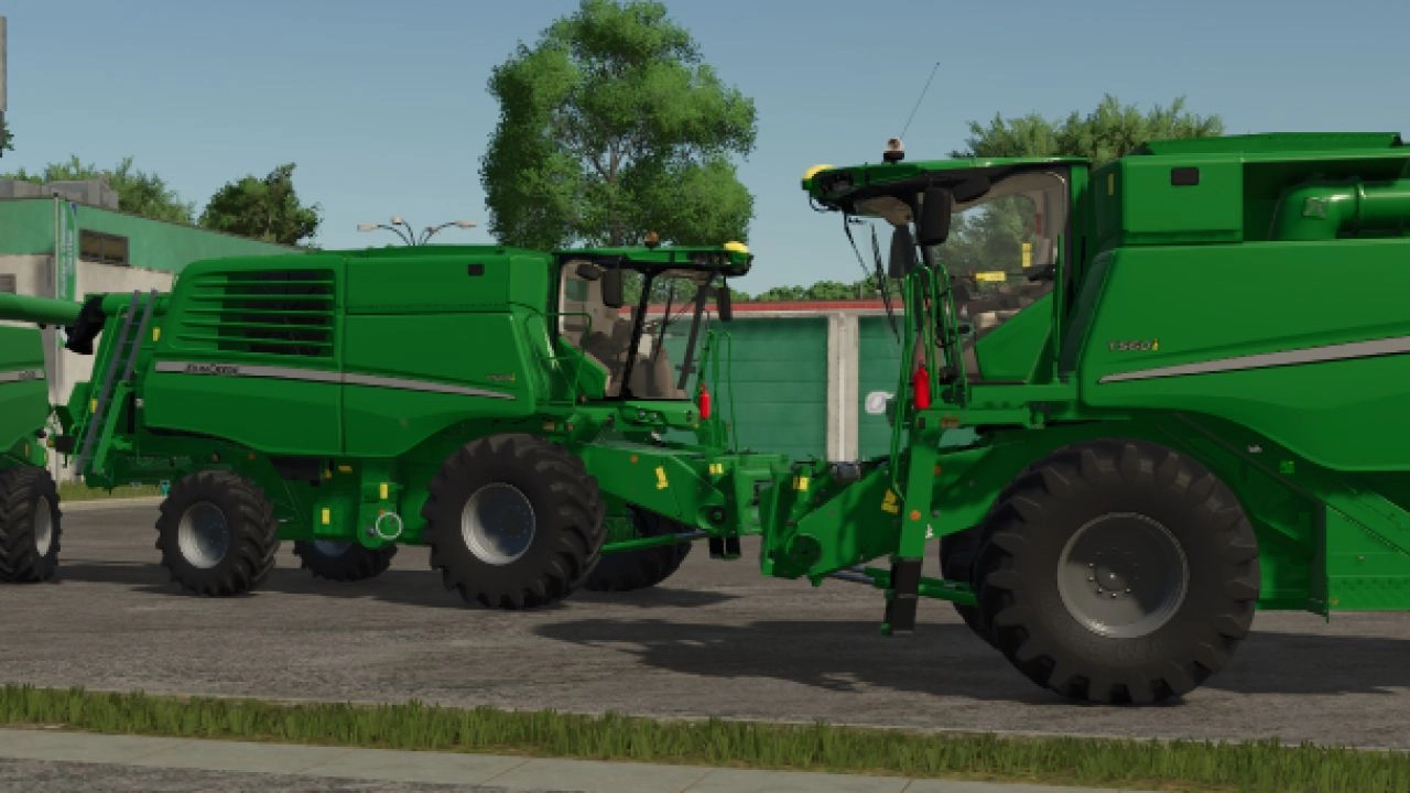 Комбайн John Deere T560 сірий випуск для Farming Simulator 25