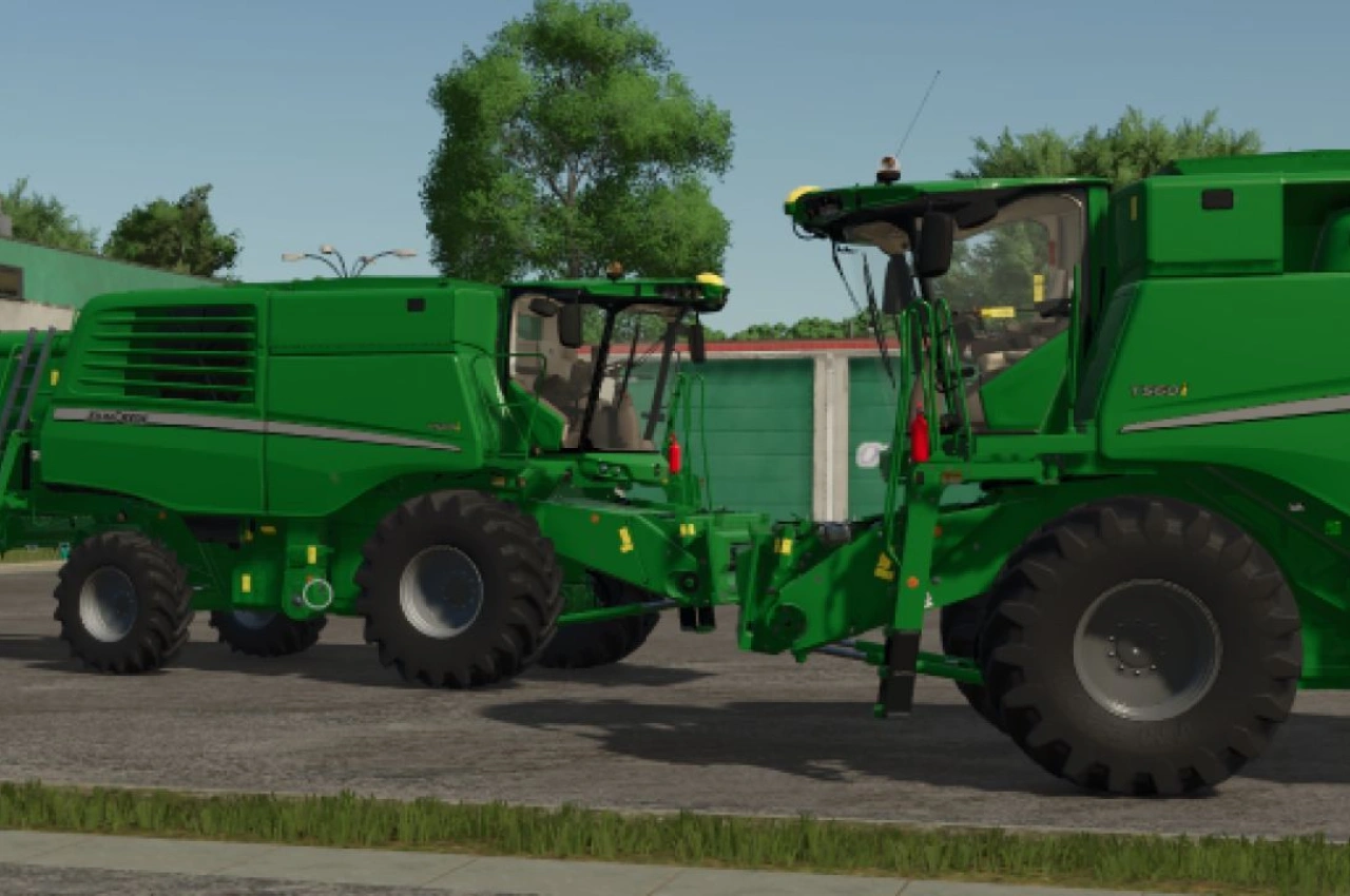 Комбайн John Deere T560 сірий випуск для Farming Simulator 25