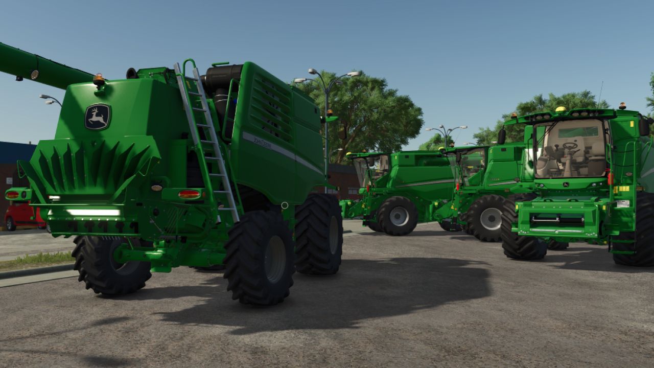 Комбайн John Deere T560 сірий випуск для Farming Simulator 25