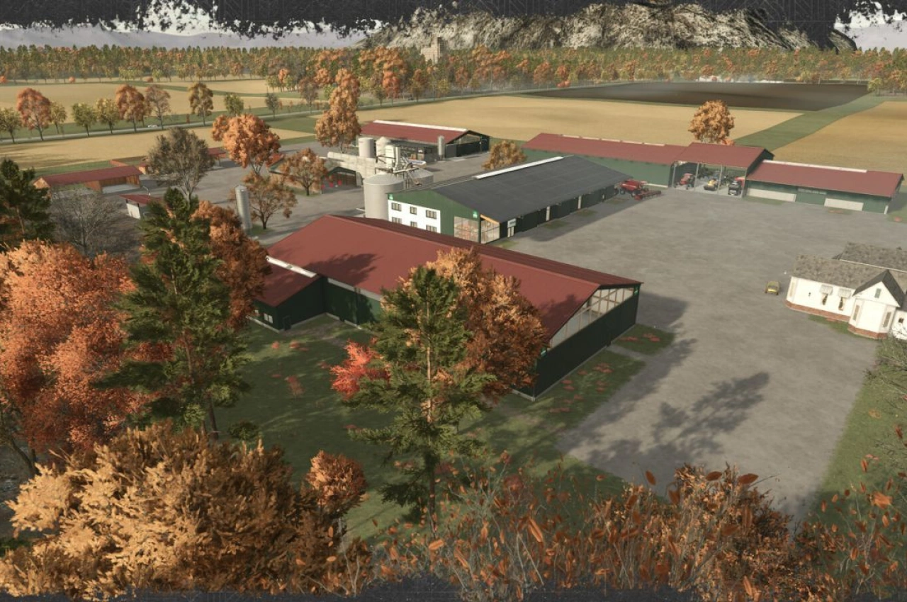 Карта Harvest Valley для Farming Simulator 25