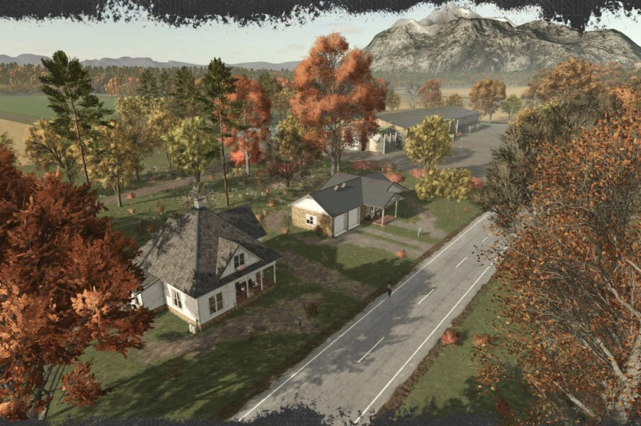 Карта Harvest Valley для Farming Simulator 25