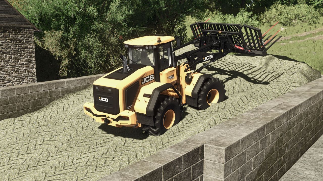 Навантажувач JCB 435S для Farming Simulator 25