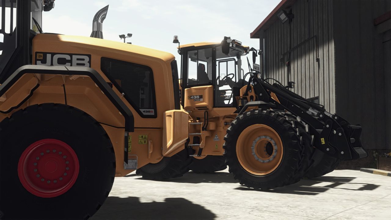 Навантажувач JCB 435S для Farming Simulator 25