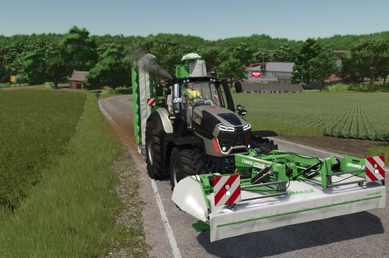 Трактор Deutz Fahr Series 9 для Farming Simulator 25