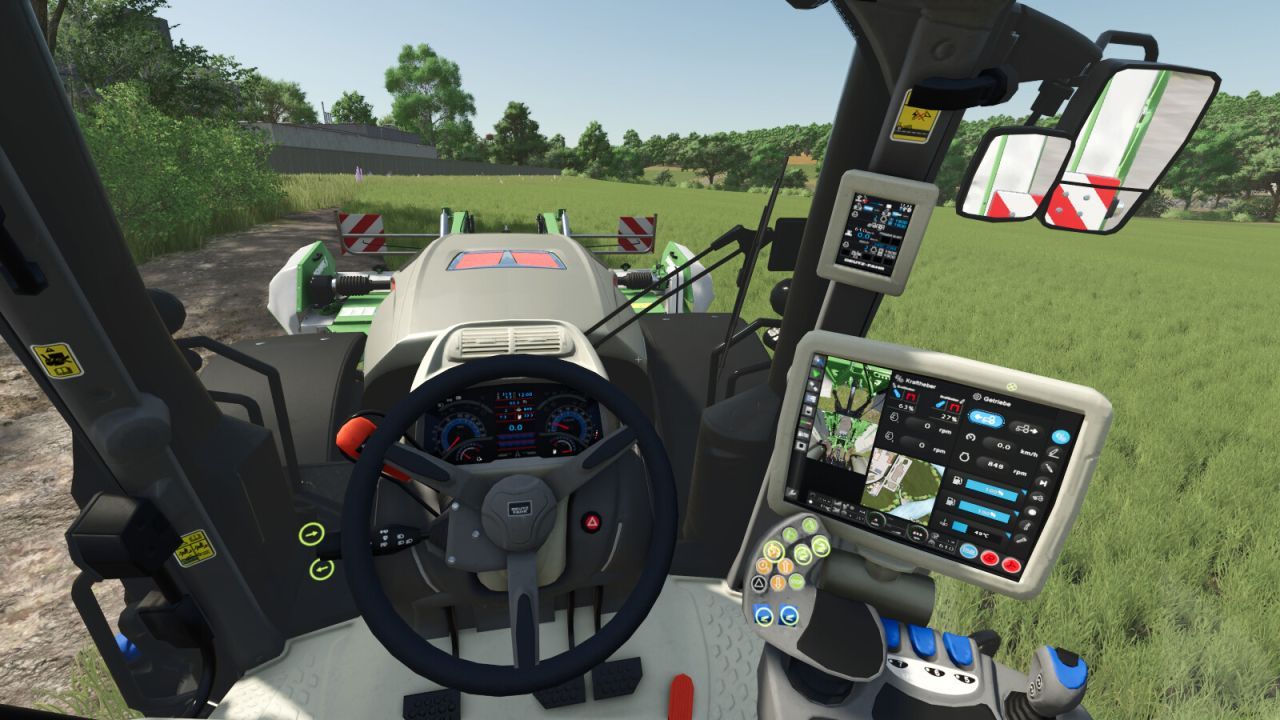Трактор Deutz Fahr Series 9 для Farming Simulator 25
