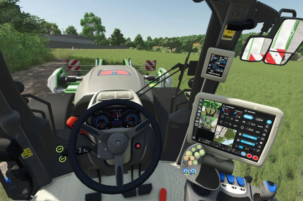 Трактор Deutz Fahr Series 9 для Farming Simulator 25