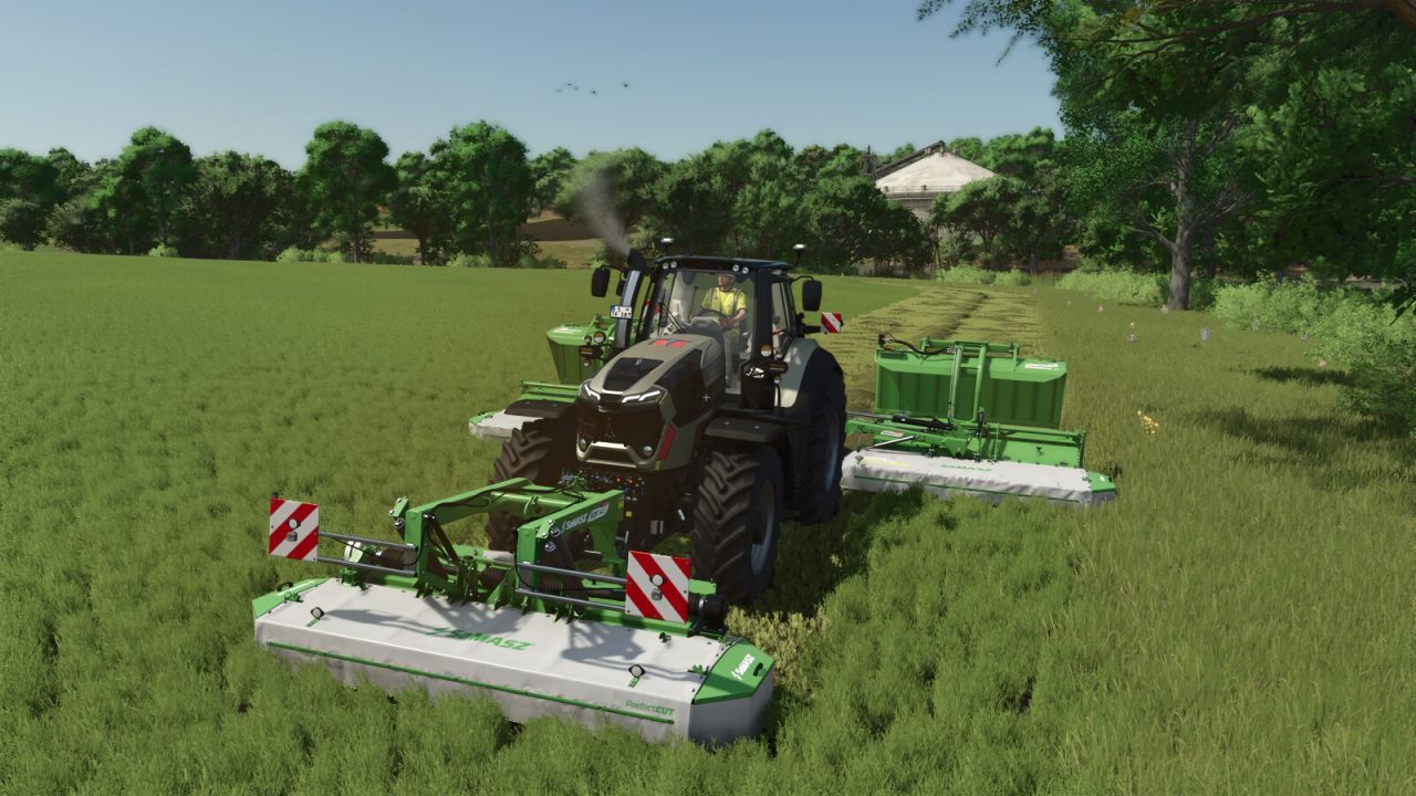 Трактор Deutz Fahr Series 9 для Farming Simulator 25