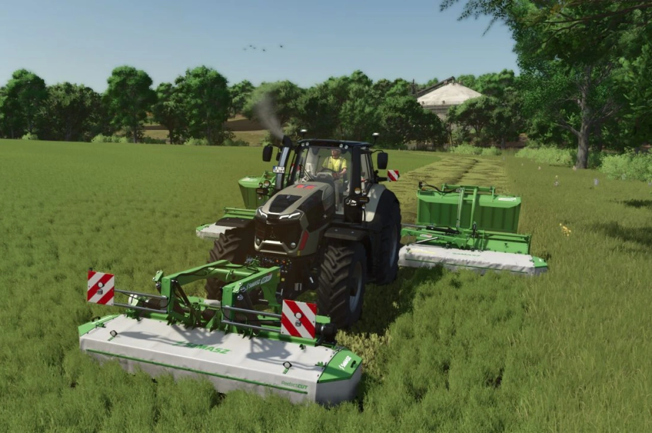 Трактор Deutz Fahr Series 9 для Farming Simulator 25