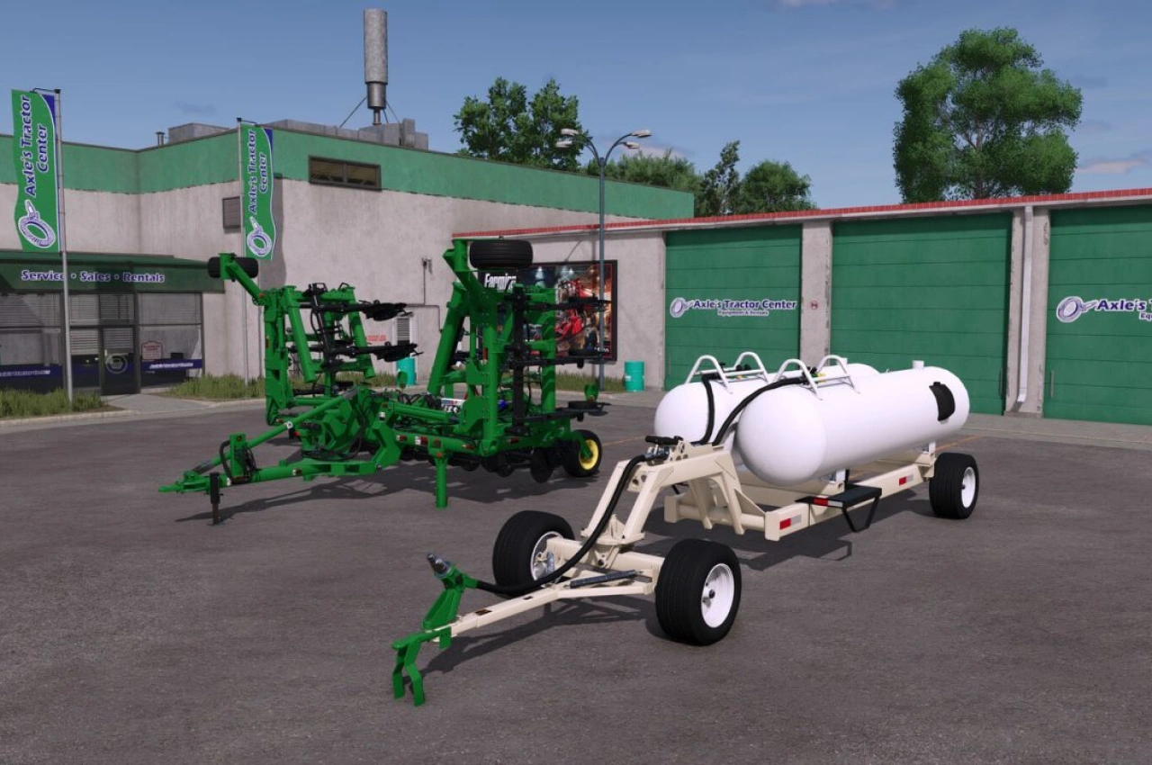 Культиватор John Deere 2510H для Farming Simulator 25