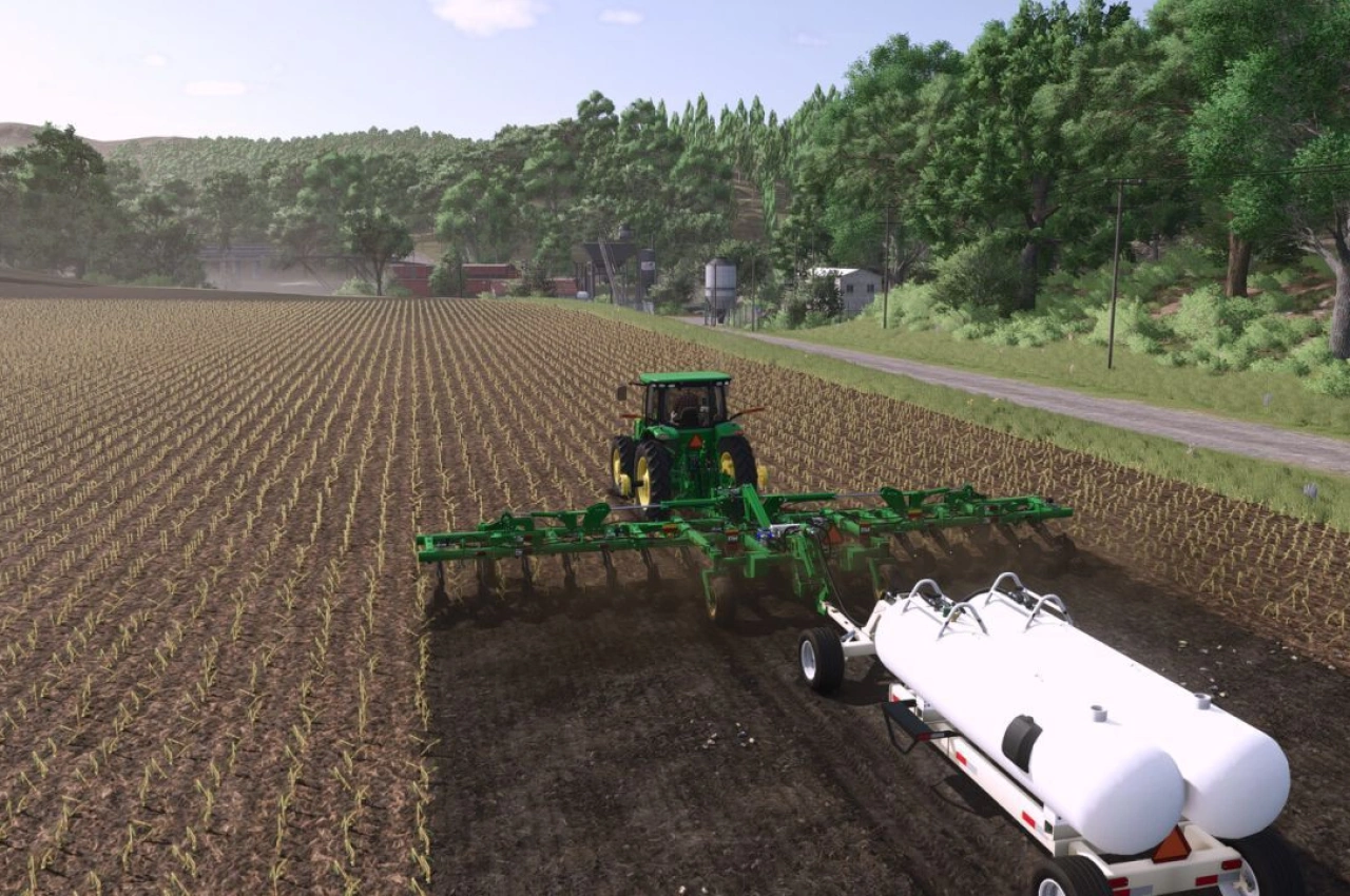 Культиватор John Deere 2510H для Farming Simulator 25