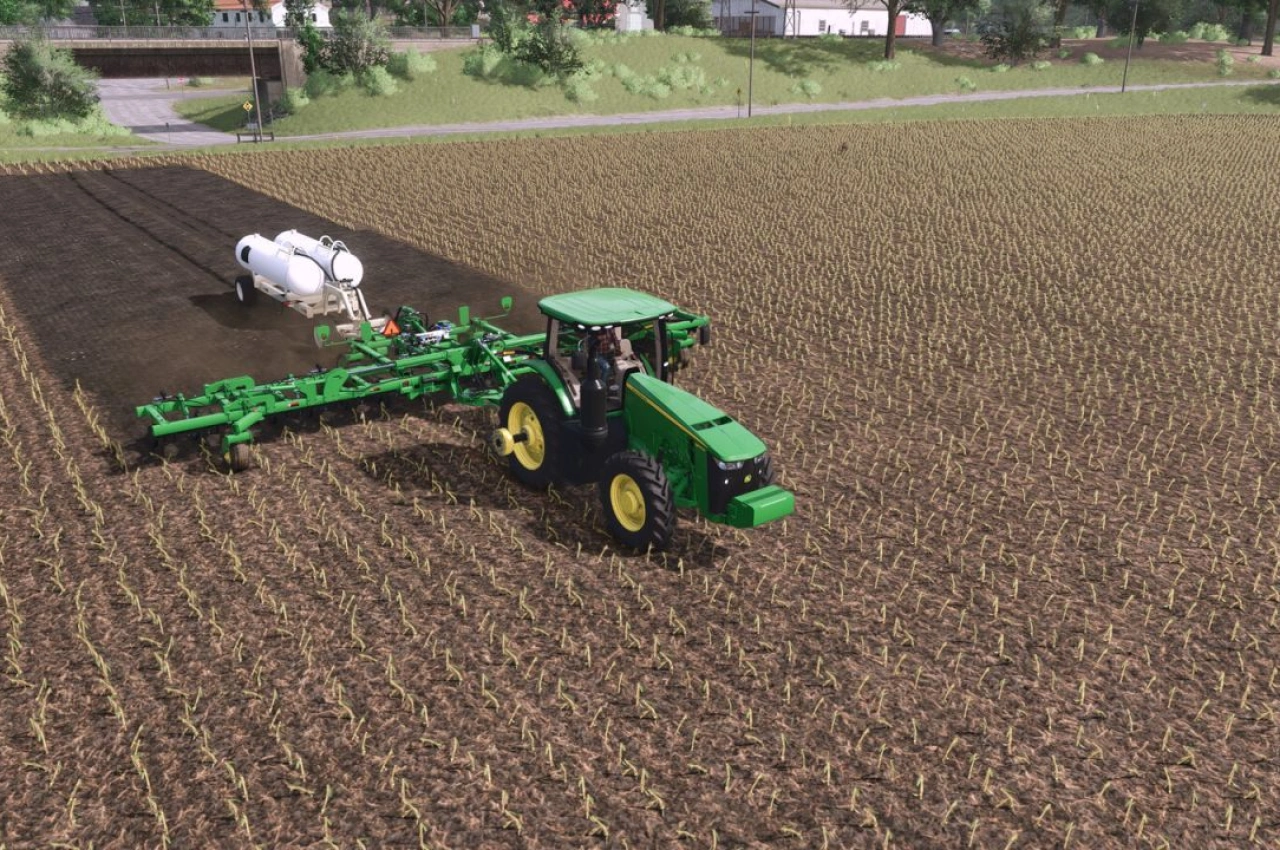 Культиватор John Deere 2510H для Farming Simulator 25