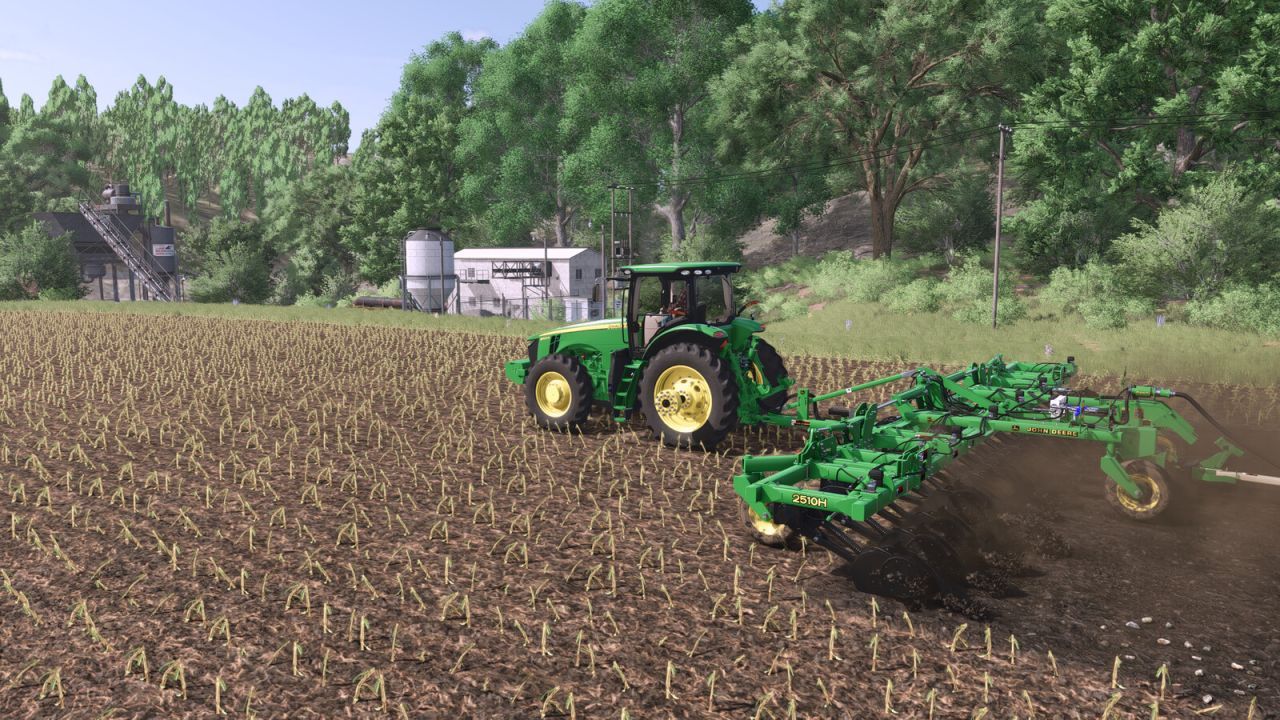 Kultivator John Deere 2510H für Farming Simulator 25